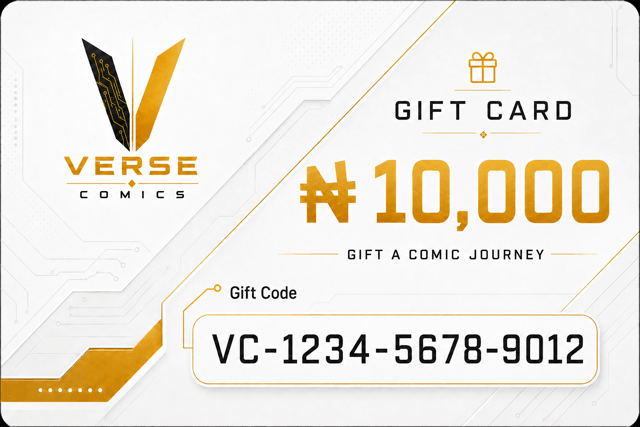 VerseComics ₦10,000 Gift Card
