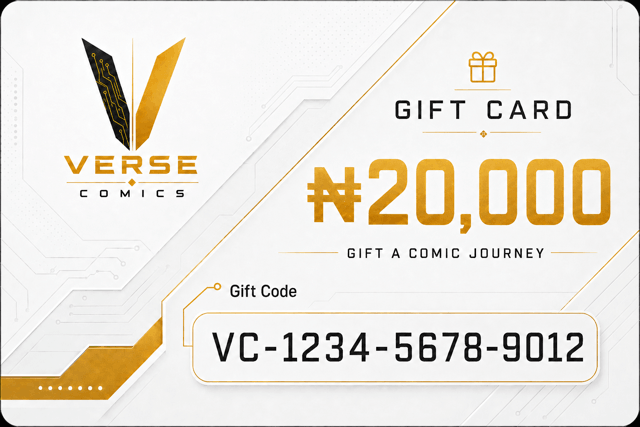 VerseComics ₦20,000 Gift Card